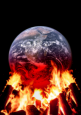 Earth On Fire With Global Warming